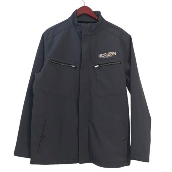 Ogio Mens Softshell Jacket L Horizon Nut Company Logo - Picture 1 of 12